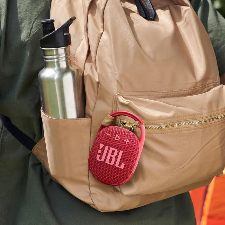 JBL Clip 4 Portable Speaker: Waterproof Audio for On-the-Go